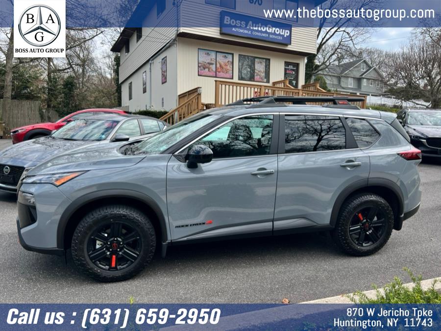 2025 Nissan Rogue Rock Creek Edition, available for sale in Huntington, New York | The Boss Auto Group. Huntington, New York 2025 Nissan Rogue Rock Creek Edition, available for sale in Huntington, New York | The Boss Auto Group. Huntington, New York