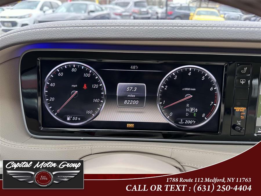 2014 Mercedes-Benz S-Class 4dr Sdn S 550 4MATIC, available for sale in Medford, New York | Capital Motor Group Inc. Medford, New York 2014 Mercedes-Benz S-Class 4dr Sdn S 550 4MATIC, available for sale in Medford, New York | Capital Motor Group Inc. Medford, New York