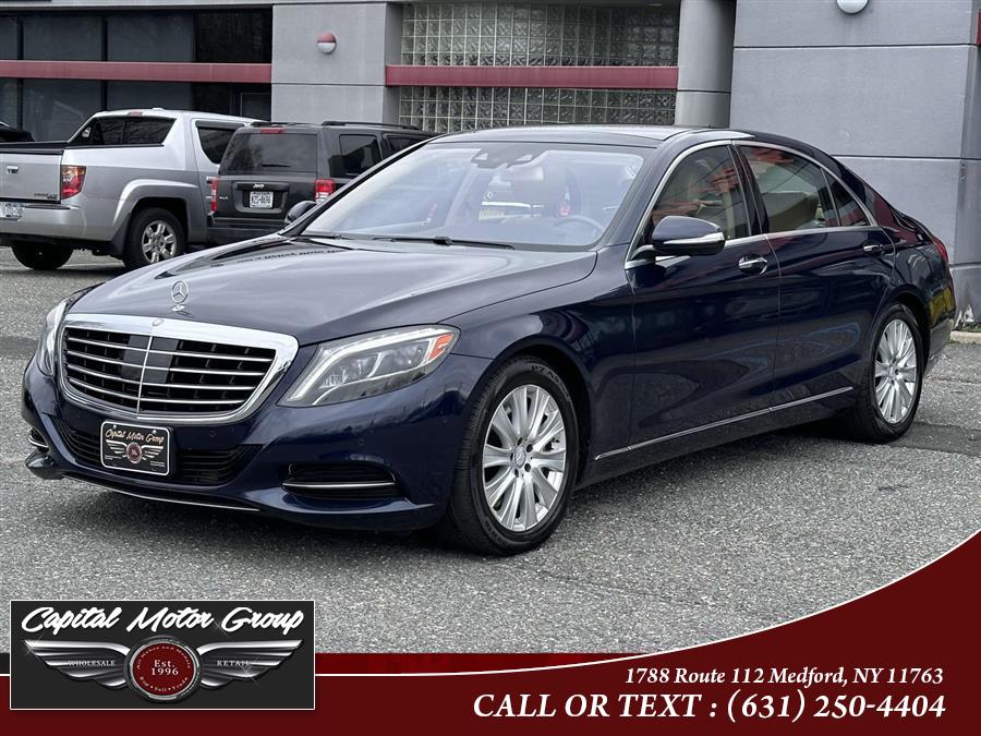 2014 Mercedes-Benz S-Class 4dr Sdn S 550 4MATIC, available for sale in Medford, New York | Capital Motor Group Inc. Medford, New York 2014 Mercedes-Benz S-Class 4dr Sdn S 550 4MATIC, available for sale in Medford, New York | Capital Motor Group Inc. Medford, New York