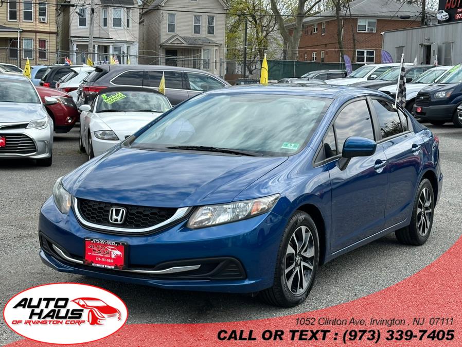 2014 Honda Civic Sedan 4dr CVT EX, available for sale in Irvington , New Jersey | Auto Haus of Irvington Corp. Irvington , New Jersey 2014 Honda Civic Sedan 4dr CVT EX, available for sale in Irvington , New Jersey | Auto Haus of Irvington Corp. Irvington , New Jersey