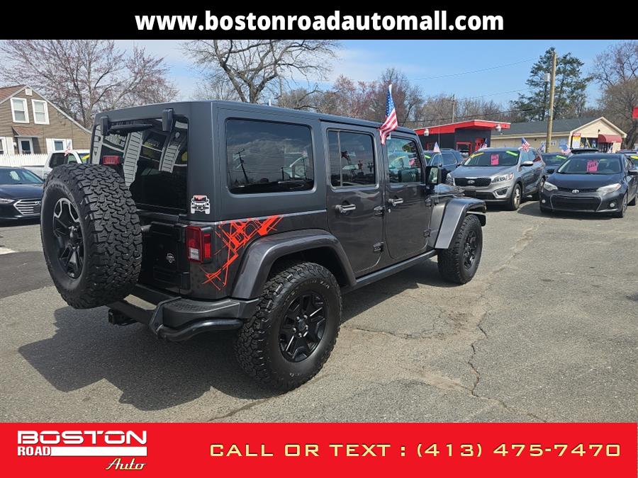 2016 Jeep Wrangler Unlimited 4WD 4dr 75th Anniversary, available for sale in Springfield, Massachusetts | Boston Road Auto. Springfield, Massachusetts 2016 Jeep Wrangler Unlimited 4WD 4dr 75th Anniversary, available for sale in Springfield, Massachusetts | Boston Road Auto. Springfield, Massachusetts