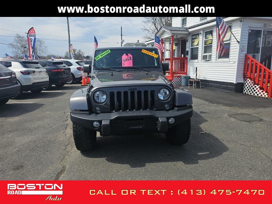 2016 Jeep Wrangler Unlimited 4WD 4dr 75th Anniversary, available for sale in Springfield, Massachusetts | Boston Road Auto. Springfield, Massachusetts 2016 Jeep Wrangler Unlimited 4WD 4dr 75th Anniversary, available for sale in Springfield, Massachusetts | Boston Road Auto. Springfield, Massachusetts