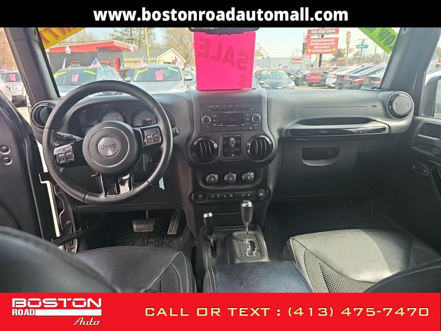 2016 Jeep Wrangler Unlimited 4WD 4dr 75th Anniversary, available for sale in Springfield, Massachusetts | Boston Road Auto. Springfield, Massachusetts 2016 Jeep Wrangler Unlimited 4WD 4dr 75th Anniversary, available for sale in Springfield, Massachusetts | Boston Road Auto. Springfield, Massachusetts