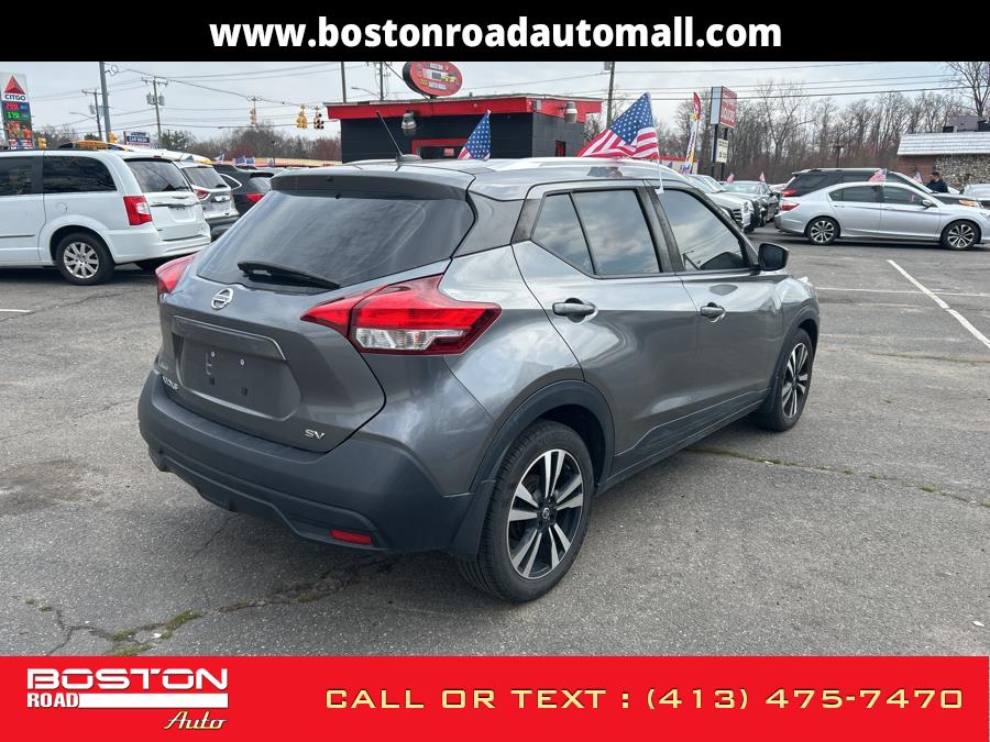 2019 Nissan Kicks SV FWD, available for sale in Springfield, Massachusetts | Boston Road Auto. Springfield, Massachusetts 2019 Nissan Kicks SV FWD, available for sale in Springfield, Massachusetts | Boston Road Auto. Springfield, Massachusetts