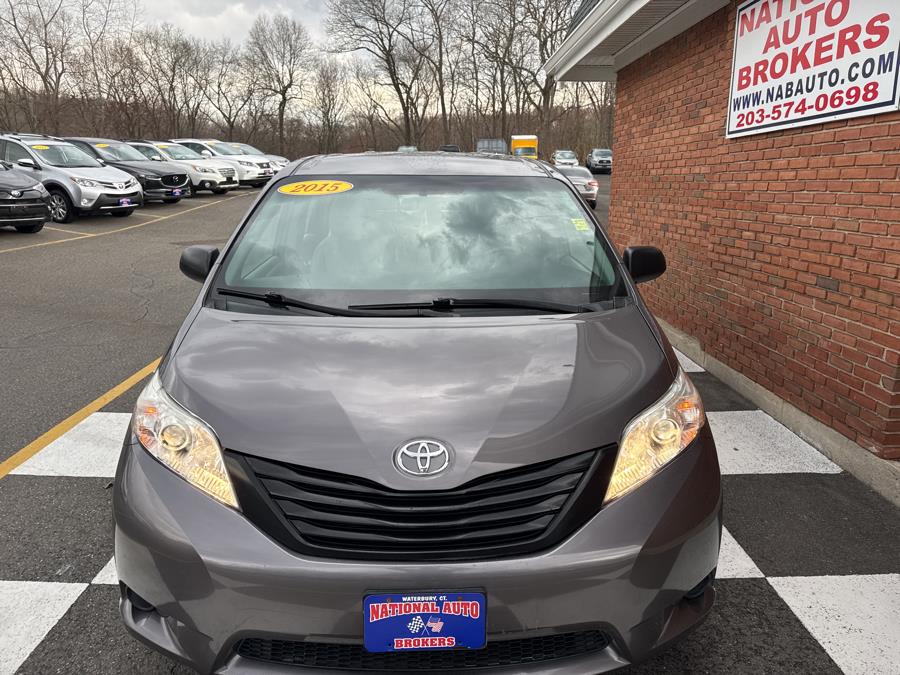 2015 Toyota Sienna 5dr 7-Pass Van L FWD, available for sale in Waterbury, Connecticut | National Auto Brokers, Inc.. Waterbury, Connecticut 2015 Toyota Sienna 5dr 7-Pass Van L FWD, available for sale in Waterbury, Connecticut | National Auto Brokers, Inc.. Waterbury, Connecticut