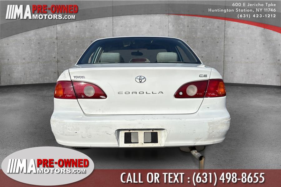 2001 Toyota Corolla 4dr Sdn CE Auto (Natl), available for sale in Huntington Station, New York | M & A Motors. Huntington Station, New York 2001 Toyota Corolla 4dr Sdn CE Auto (Natl), available for sale in Huntington Station, New York | M & A Motors. Huntington Station, New York