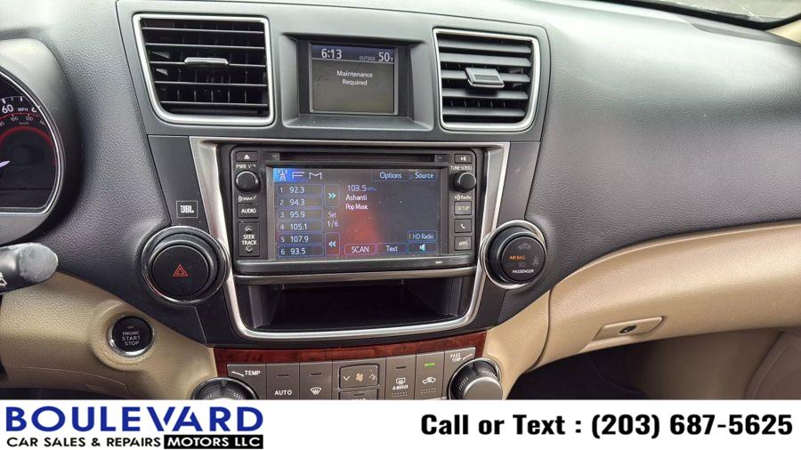 2013 Toyota Highlander Limited Sport Utility 4D, available for sale in New Haven, Connecticut | Boulevard Motors LLC. New Haven, Connecticut 2013 Toyota Highlander Limited Sport Utility 4D, available for sale in New Haven, Connecticut | Boulevard Motors LLC. New Haven, Connecticut
