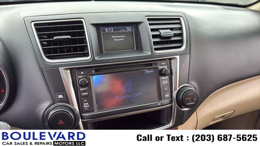 2013 Toyota Highlander Limited Sport Utility 4D, available for sale in New Haven, Connecticut | Boulevard Motors LLC. New Haven, Connecticut 2013 Toyota Highlander Limited Sport Utility 4D, available for sale in New Haven, Connecticut | Boulevard Motors LLC. New Haven, Connecticut