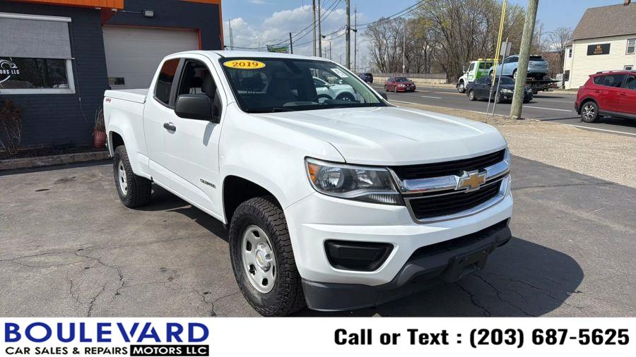 2019 Chevrolet Colorado Extended Cab Work Truck Pickup 4D 6 ft, available for sale in New Haven, Connecticut | Boulevard Motors LLC. New Haven, Connecticut