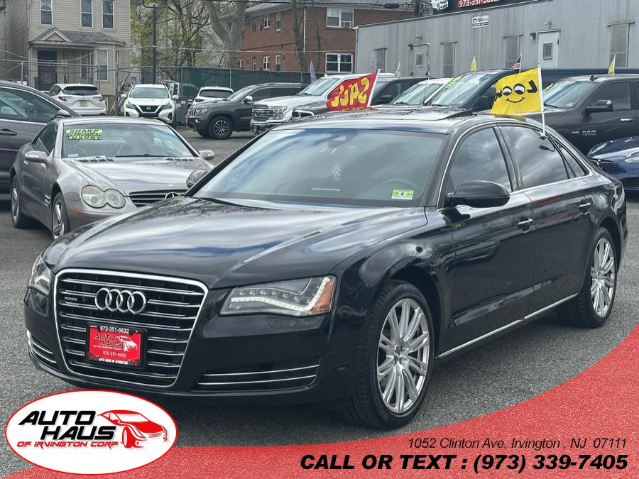 2014 Audi A8 L 4dr Sdn 4.0T, available for sale in Irvington , New Jersey | Auto Haus of Irvington Corp. Irvington , New Jersey 2014 Audi A8 L 4dr Sdn 4.0T, available for sale in Irvington , New Jersey | Auto Haus of Irvington Corp. Irvington , New Jersey
