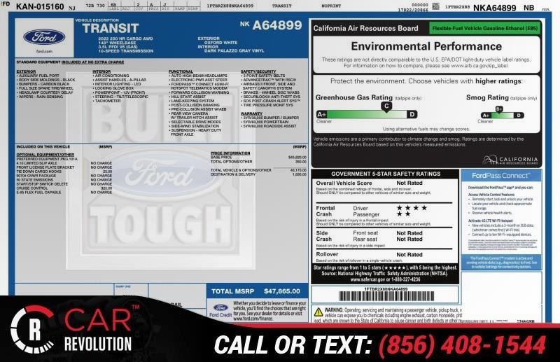 2022 Ford Transit T-250 Cargo Van HR GVWR AWD, available for sale in Maple Shade, New Jersey | Car Revolution. Maple Shade, New Jersey 2022 Ford Transit T-250 Cargo Van HR GVWR AWD, available for sale in Maple Shade, New Jersey | Car Revolution. Maple Shade, New Jersey