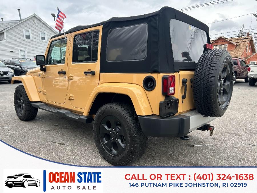 2014 Jeep Wrangler Unlimited 4WD 4dr Sahara, available for sale in Johnston, Rhode Island | Ocean State Auto Sales. Johnston, Rhode Island 2014 Jeep Wrangler Unlimited 4WD 4dr Sahara, available for sale in Johnston, Rhode Island | Ocean State Auto Sales. Johnston, Rhode Island
