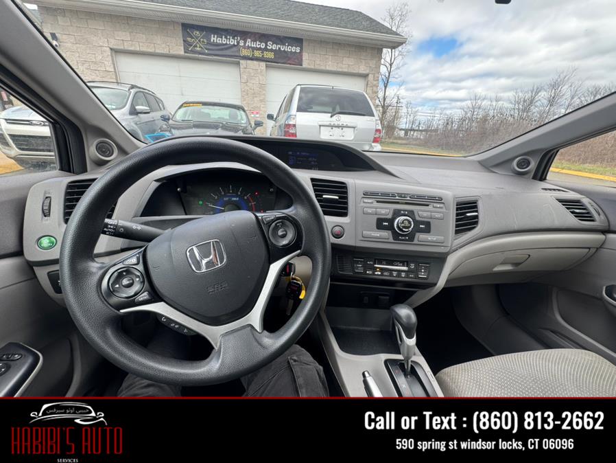 2012 Honda Civic Hybrid 4dr Sdn L4 CVT, available for sale in Windsor Locks, Connecticut | Habibis Auto Sales. Windsor Locks, Connecticut 2012 Honda Civic Hybrid 4dr Sdn L4 CVT, available for sale in Windsor Locks, Connecticut | Habibis Auto Sales. Windsor Locks, Connecticut
