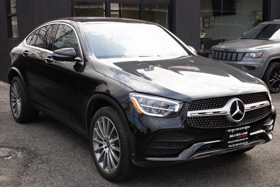 2021 Mercedes-Benz GLC GLC 300 4MATIC Coupe, available for sale in Flushing, New York | Silverline Auto Group. Flushing, New York 2021 Mercedes-Benz GLC GLC 300 4MATIC Coupe, available for sale in Flushing, New York | Silverline Auto Group. Flushing, New York