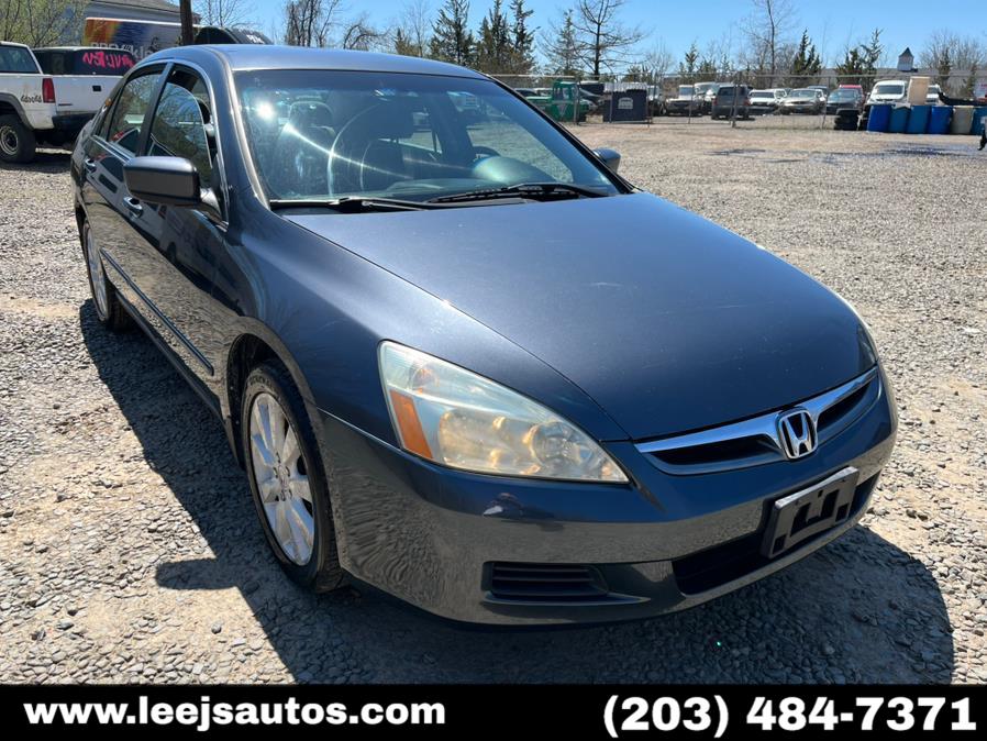 Used 2007 Honda Accord Sdn in North Branford, Connecticut | LeeJ's Auto Sales & Service. North Branford, Connecticut