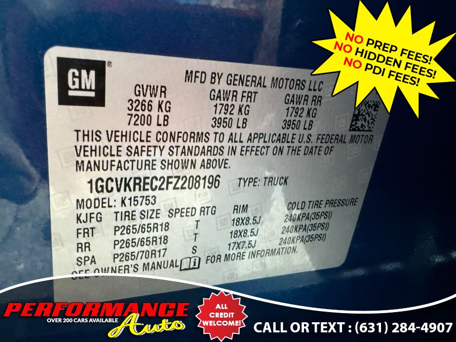 2015 Chevrolet Silverado 1500 4WD Double Cab 143.5" LT w/1LT, available for sale in Bohemia, New York | Performance Auto Inc. Bohemia, New York 2015 Chevrolet Silverado 1500 4WD Double Cab 143.5" LT w/1LT, available for sale in Bohemia, New York | Performance Auto Inc. Bohemia, New York
