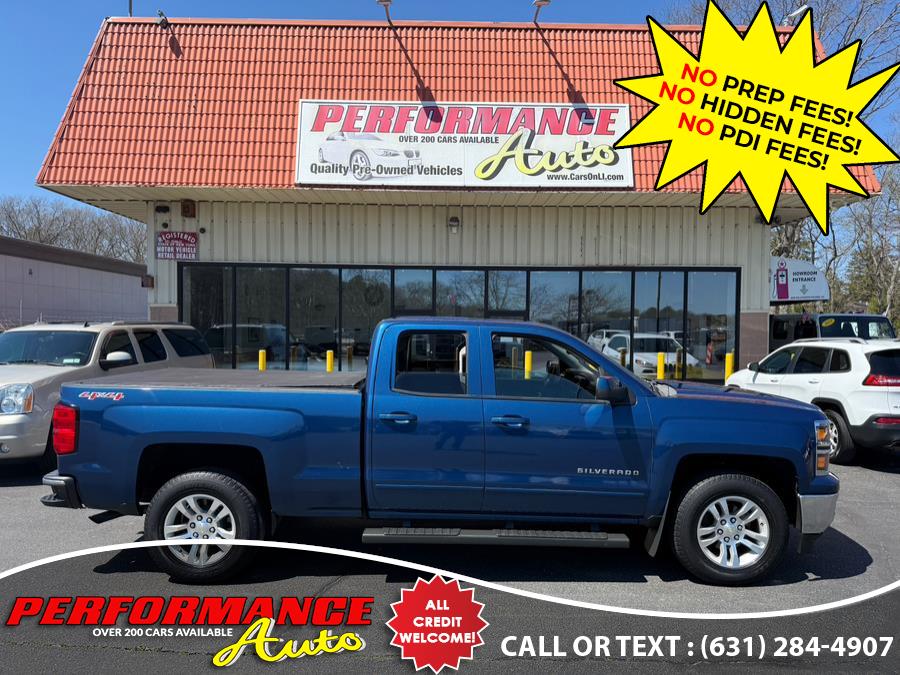 2015 Chevrolet Silverado 1500 4WD Double Cab 143.5" LT w/1LT, available for sale in Bohemia, New York | Performance Auto Inc. Bohemia, New York 2015 Chevrolet Silverado 1500 4WD Double Cab 143.5" LT w/1LT, available for sale in Bohemia, New York | Performance Auto Inc. Bohemia, New York
