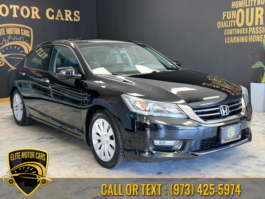 2013 Honda Accord Sdn 4dr V6 Auto EX-L w/Navi, available for sale in Newark, New Jersey | Elite Motor Cars. Newark, New Jersey 2013 Honda Accord Sdn 4dr V6 Auto EX-L w/Navi, available for sale in Newark, New Jersey | Elite Motor Cars. Newark, New Jersey