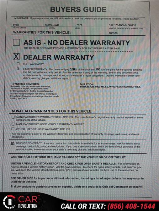 2021 Toyota Tacoma 4wd TRD Pro Double Cab, available for sale in Maple Shade, New Jersey | Car Revolution. Maple Shade, New Jersey 2021 Toyota Tacoma 4wd TRD Pro Double Cab, available for sale in Maple Shade, New Jersey | Car Revolution. Maple Shade, New Jersey