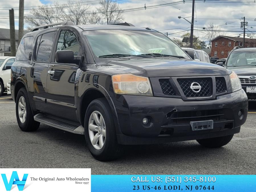 2015 Nissan Armada 2WD 4dr SV, available for sale in Lodi, New Jersey | AW Auto & Truck Wholesalers, Inc. Lodi, New Jersey