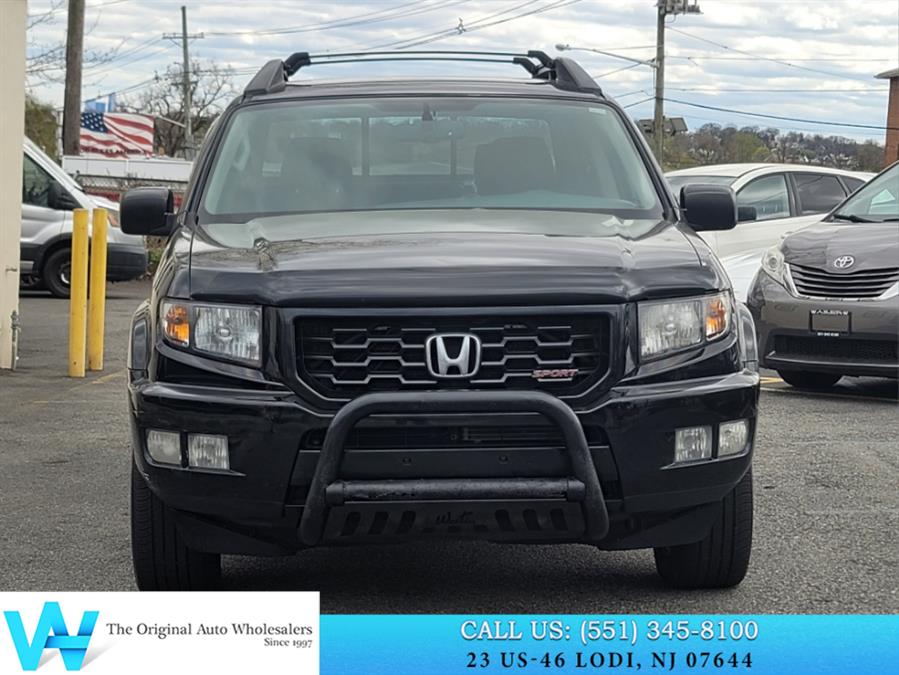 2014 Honda Ridgeline 4WD Crew Cab Sport, available for sale in Lodi, New Jersey | AW Auto & Truck Wholesalers, Inc. Lodi, New Jersey 2014 Honda Ridgeline 4WD Crew Cab Sport, available for sale in Lodi, New Jersey | AW Auto & Truck Wholesalers, Inc. Lodi, New Jersey
