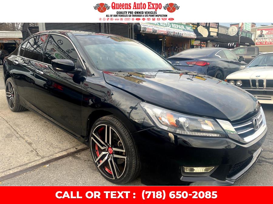 2015 Honda Accord Sport 4D Sedan, available for sale in Woodside, New York | Queens Auto Expo. Woodside, New York 2015 Honda Accord Sport 4D Sedan, available for sale in Woodside, New York | Queens Auto Expo. Woodside, New York