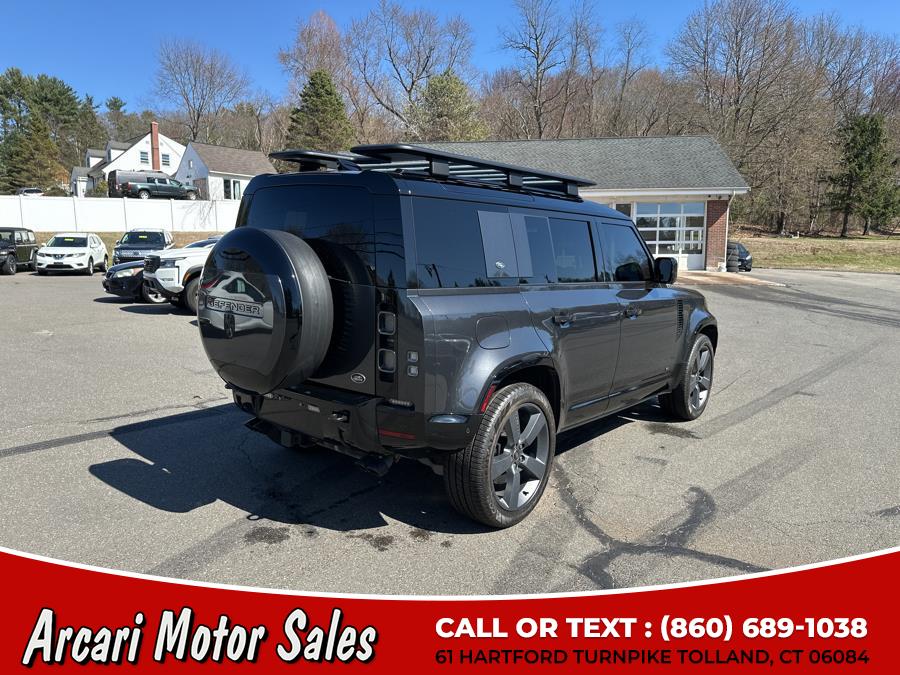 2023 Land Rover Defender 110 V8 AWD, available for sale in Tolland, Connecticut | Arcari Motor Sales. Tolland, Connecticut 2023 Land Rover Defender 110 V8 AWD, available for sale in Tolland, Connecticut | Arcari Motor Sales. Tolland, Connecticut