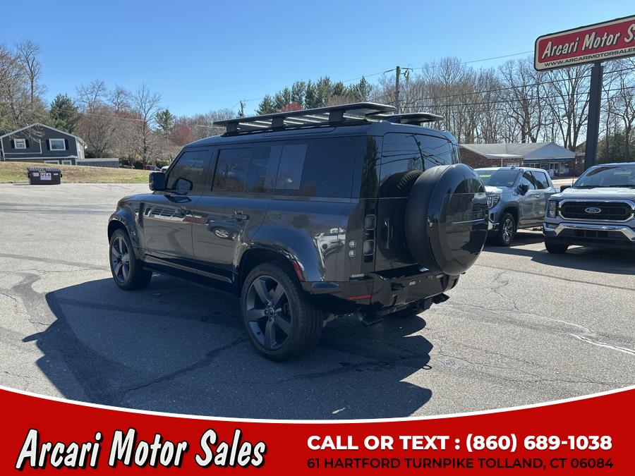 2023 Land Rover Defender 110 V8 AWD, available for sale in Tolland, Connecticut | Arcari Motor Sales. Tolland, Connecticut 2023 Land Rover Defender 110 V8 AWD, available for sale in Tolland, Connecticut | Arcari Motor Sales. Tolland, Connecticut
