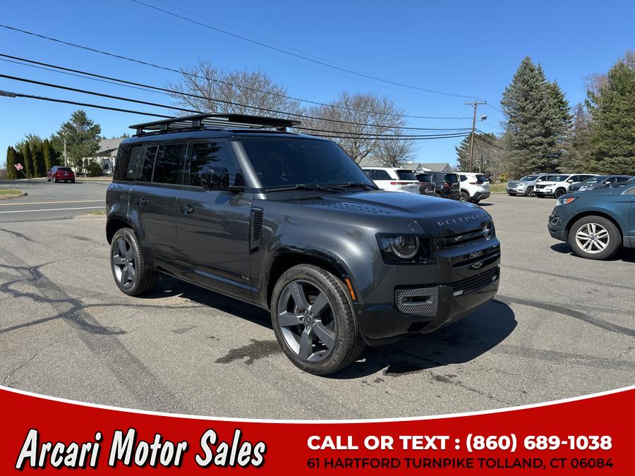 2023 Land Rover Defender 110 V8 AWD, available for sale in Tolland, Connecticut | Arcari Motor Sales. Tolland, Connecticut 2023 Land Rover Defender 110 V8 AWD, available for sale in Tolland, Connecticut | Arcari Motor Sales. Tolland, Connecticut