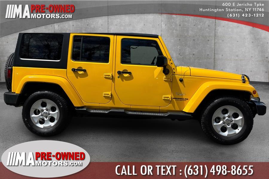 2015 Jeep Wrangler Unlimited SAHARA 4WD 4dr Sahara, available for sale in Huntington Station, New York | M & A Motors. Huntington Station, New York 2015 Jeep Wrangler Unlimited SAHARA 4WD 4dr Sahara, available for sale in Huntington Station, New York | M & A Motors. Huntington Station, New York