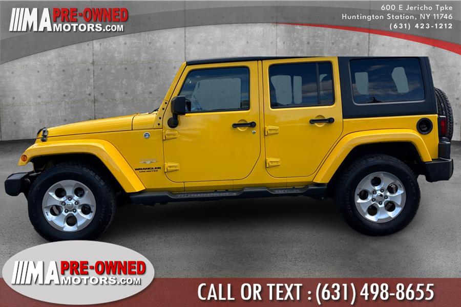 2015 Jeep Wrangler Unlimited SAHARA 4WD 4dr Sahara, available for sale in Huntington Station, New York | M & A Motors. Huntington Station, New York 2015 Jeep Wrangler Unlimited SAHARA 4WD 4dr Sahara, available for sale in Huntington Station, New York | M & A Motors. Huntington Station, New York