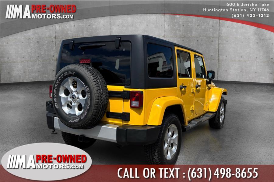 2015 Jeep Wrangler Unlimited SAHARA 4WD 4dr Sahara, available for sale in Huntington Station, New York | M & A Motors. Huntington Station, New York 2015 Jeep Wrangler Unlimited SAHARA 4WD 4dr Sahara, available for sale in Huntington Station, New York | M & A Motors. Huntington Station, New York