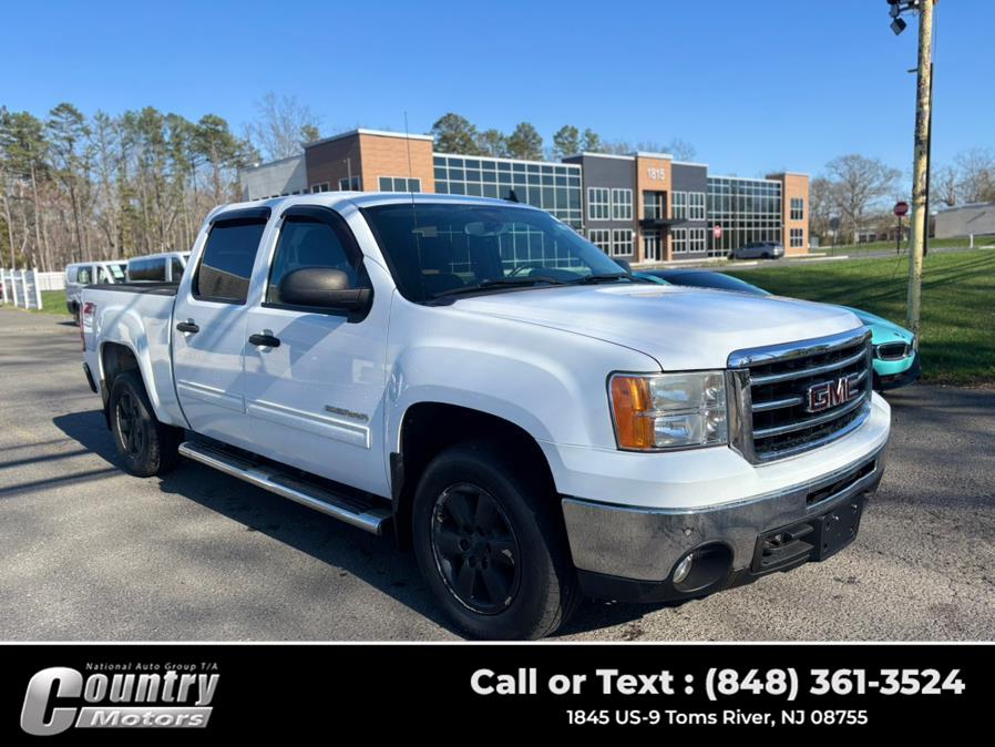 2012 GMC Sierra 1500 4WD Crew Cab 143.5" SLE, available for sale in Toms River, New Jersey | Country Motors. Toms River, New Jersey 2012 GMC Sierra 1500 4WD Crew Cab 143.5" SLE, available for sale in Toms River, New Jersey | Country Motors. Toms River, New Jersey