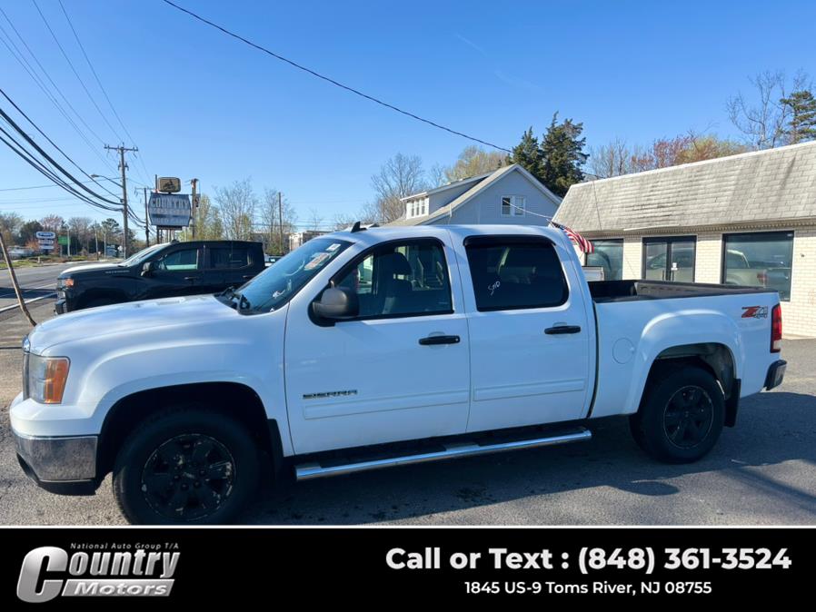 2012 GMC Sierra 1500 4WD Crew Cab 143.5" SLE, available for sale in Toms River, New Jersey | Country Motors. Toms River, New Jersey 2012 GMC Sierra 1500 4WD Crew Cab 143.5" SLE, available for sale in Toms River, New Jersey | Country Motors. Toms River, New Jersey