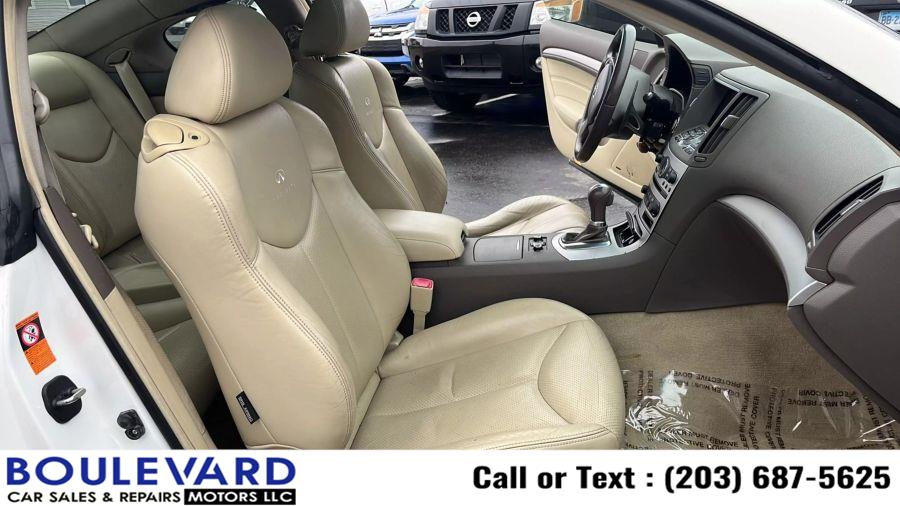 2009 Infiniti g G37x Coupe 2D, available for sale in New Haven, Connecticut | Boulevard Motors LLC. New Haven, Connecticut 2009 Infiniti g G37x Coupe 2D, available for sale in New Haven, Connecticut | Boulevard Motors LLC. New Haven, Connecticut