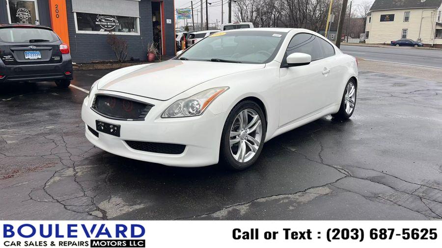 2009 Infiniti g G37x Coupe 2D, available for sale in New Haven, Connecticut | Boulevard Motors LLC. New Haven, Connecticut 2009 Infiniti g G37x Coupe 2D, available for sale in New Haven, Connecticut | Boulevard Motors LLC. New Haven, Connecticut