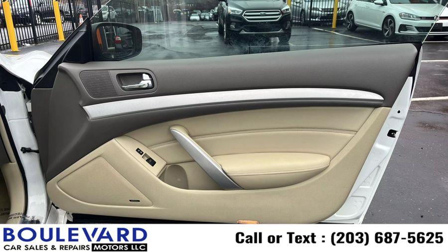 2009 Infiniti g G37x Coupe 2D, available for sale in New Haven, Connecticut | Boulevard Motors LLC. New Haven, Connecticut 2009 Infiniti g G37x Coupe 2D, available for sale in New Haven, Connecticut | Boulevard Motors LLC. New Haven, Connecticut
