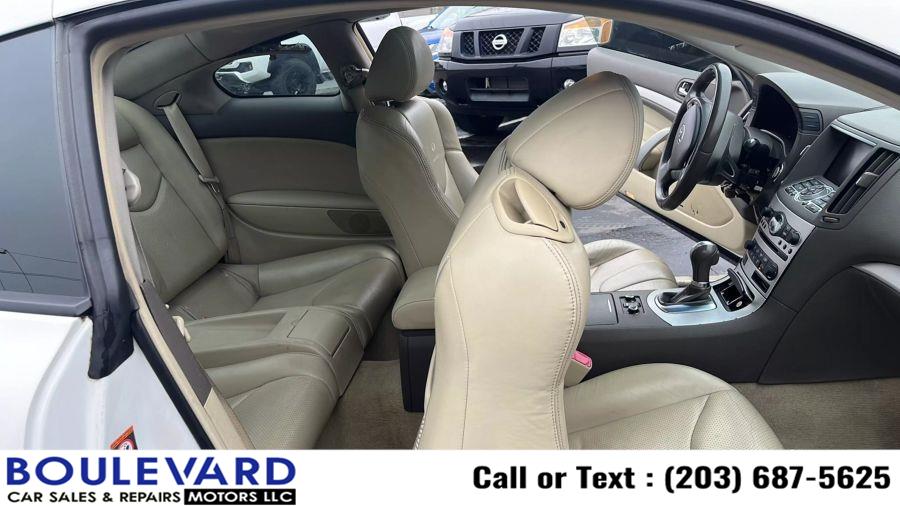 2009 Infiniti g G37x Coupe 2D, available for sale in New Haven, Connecticut | Boulevard Motors LLC. New Haven, Connecticut 2009 Infiniti g G37x Coupe 2D, available for sale in New Haven, Connecticut | Boulevard Motors LLC. New Haven, Connecticut