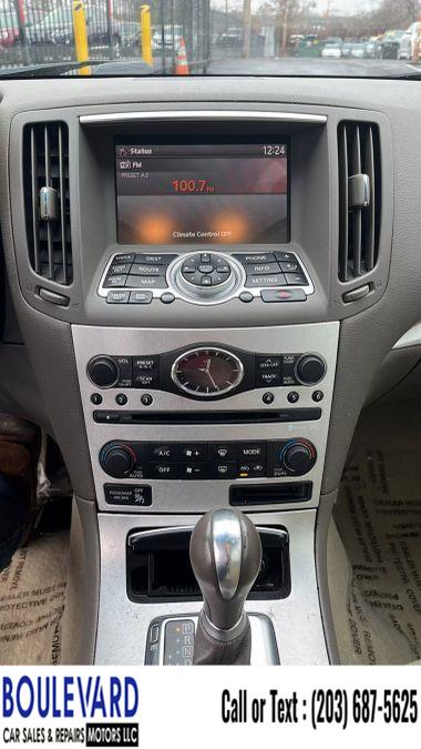 2009 Infiniti g G37x Coupe 2D, available for sale in New Haven, Connecticut | Boulevard Motors LLC. New Haven, Connecticut 2009 Infiniti g G37x Coupe 2D, available for sale in New Haven, Connecticut | Boulevard Motors LLC. New Haven, Connecticut