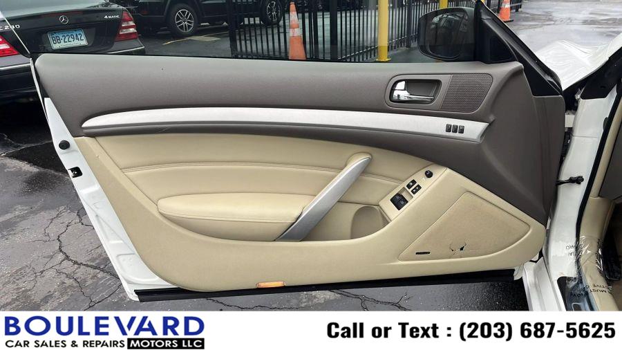 2009 Infiniti g G37x Coupe 2D, available for sale in New Haven, Connecticut | Boulevard Motors LLC. New Haven, Connecticut 2009 Infiniti g G37x Coupe 2D, available for sale in New Haven, Connecticut | Boulevard Motors LLC. New Haven, Connecticut