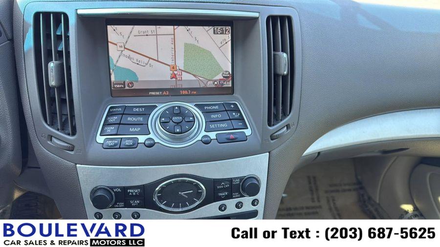 2009 Infiniti g G37x Coupe 2D, available for sale in New Haven, Connecticut | Boulevard Motors LLC. New Haven, Connecticut 2009 Infiniti g G37x Coupe 2D, available for sale in New Haven, Connecticut | Boulevard Motors LLC. New Haven, Connecticut