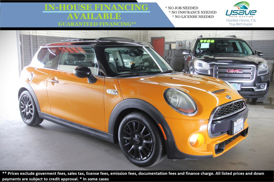 2015 MINI Cooper Hardtop 2dr HB S, available for sale in Garden Grove, California | U Save Auto Auction. Garden Grove, California 2015 MINI Cooper Hardtop 2dr HB S, available for sale in Garden Grove, California | U Save Auto Auction. Garden Grove, California
