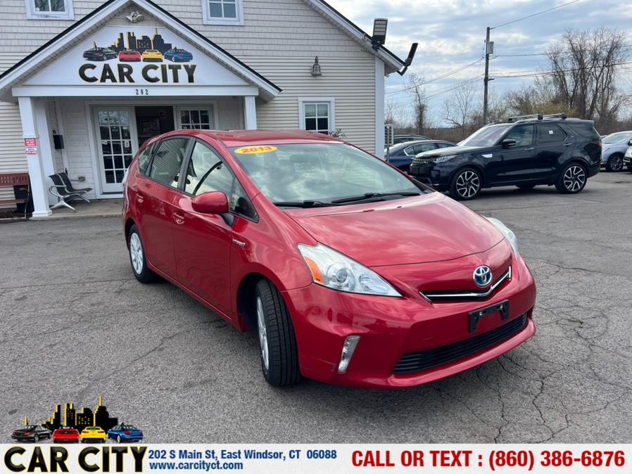 2013 Toyota Prius v 5dr Wgn Two (Natl), available for sale in East Windsor, Connecticut | Car City LLC. East Windsor, Connecticut 2013 Toyota Prius v 5dr Wgn Two (Natl), available for sale in East Windsor, Connecticut | Car City LLC. East Windsor, Connecticut
