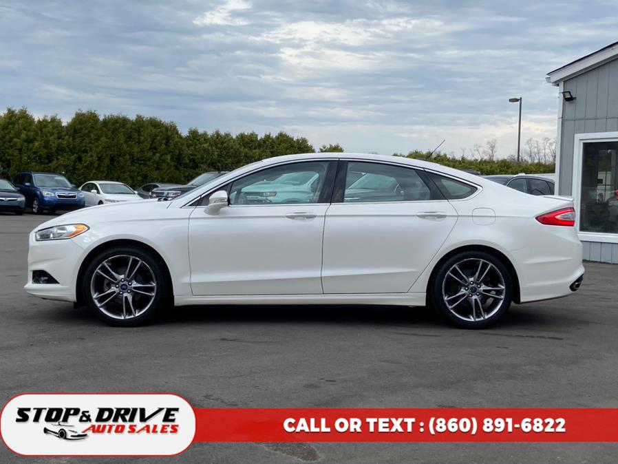 2015 Ford Fusion 4dr Sdn Titanium FWD, available for sale in East Windsor, Connecticut | Stop & Drive Auto Sales. East Windsor, Connecticut 2015 Ford Fusion 4dr Sdn Titanium FWD, available for sale in East Windsor, Connecticut | Stop & Drive Auto Sales. East Windsor, Connecticut