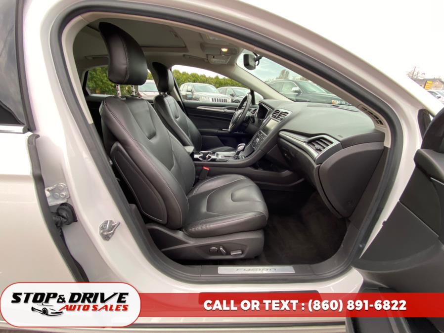 2015 Ford Fusion 4dr Sdn Titanium FWD, available for sale in East Windsor, Connecticut | Stop & Drive Auto Sales. East Windsor, Connecticut 2015 Ford Fusion 4dr Sdn Titanium FWD, available for sale in East Windsor, Connecticut | Stop & Drive Auto Sales. East Windsor, Connecticut
