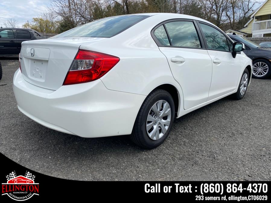 2012 Honda Civic Sdn 4dr Auto LX, available for sale in Ellington, Connecticut | Ellington Automotive LLC. Ellington, Connecticut 2012 Honda Civic Sdn 4dr Auto LX, available for sale in Ellington, Connecticut | Ellington Automotive LLC. Ellington, Connecticut