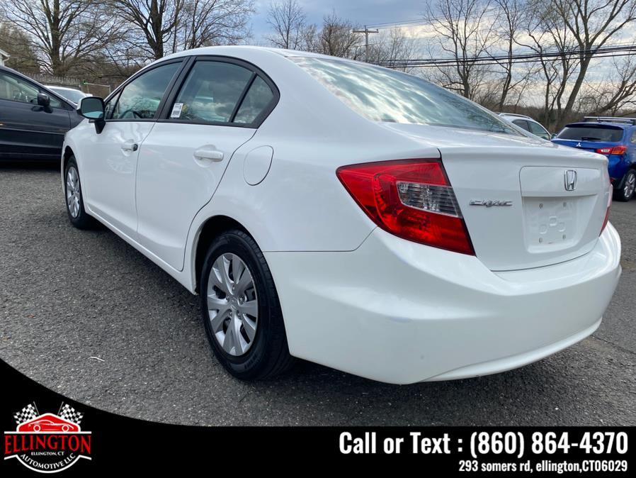 2012 Honda Civic Sdn 4dr Auto LX, available for sale in Ellington, Connecticut | Ellington Automotive LLC. Ellington, Connecticut 2012 Honda Civic Sdn 4dr Auto LX, available for sale in Ellington, Connecticut | Ellington Automotive LLC. Ellington, Connecticut