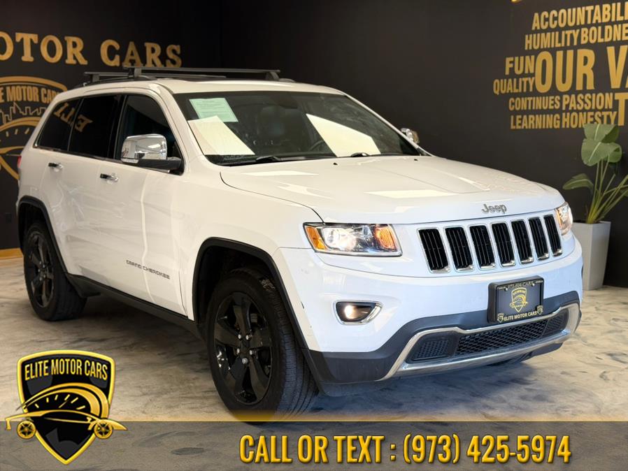 2015 Jeep Grand Cherokee 4WD 4dr Limited, available for sale in Newark, New Jersey | Elite Motor Cars. Newark, New Jersey 2015 Jeep Grand Cherokee 4WD 4dr Limited, available for sale in Newark, New Jersey | Elite Motor Cars. Newark, New Jersey