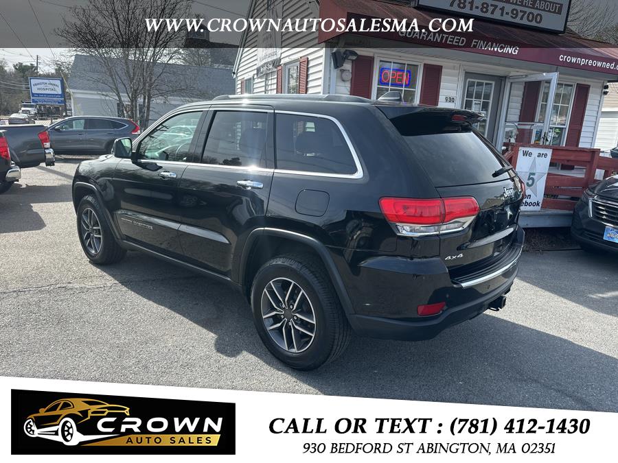 2019 Jeep Grand Cherokee Limited 4x4, available for sale in Abington, Massachusetts | Crown Auto Sales. Abington, Massachusetts 2019 Jeep Grand Cherokee Limited 4x4, available for sale in Abington, Massachusetts | Crown Auto Sales. Abington, Massachusetts