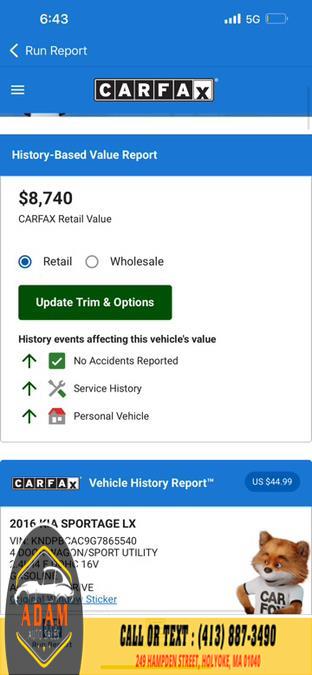 2016 Kia Sportage AWD 4dr LX, available for sale in Holyoke, Massachusetts | Adam Auto Sales. Holyoke, Massachusetts 2016 Kia Sportage AWD 4dr LX, available for sale in Holyoke, Massachusetts | Adam Auto Sales. Holyoke, Massachusetts